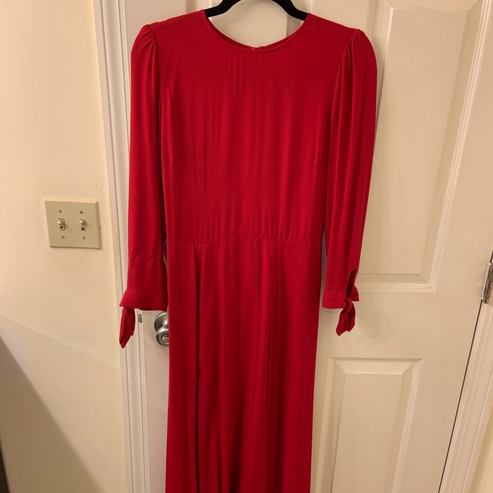 Red Reformation dress